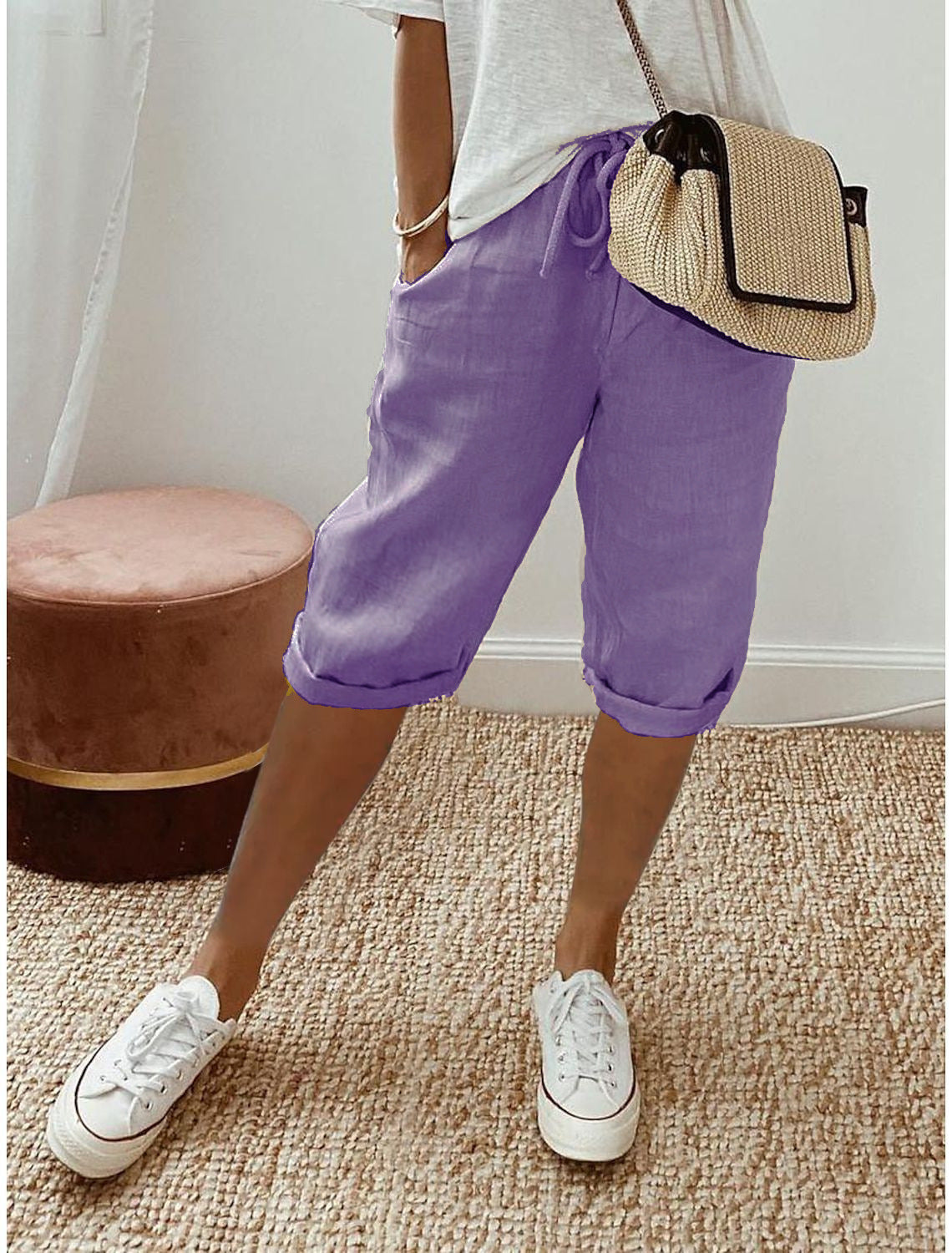 Le Confort et le Style Réunis : Votre Nouveau Pantalon Essentiel en Coton et Lin - VoltÉlan