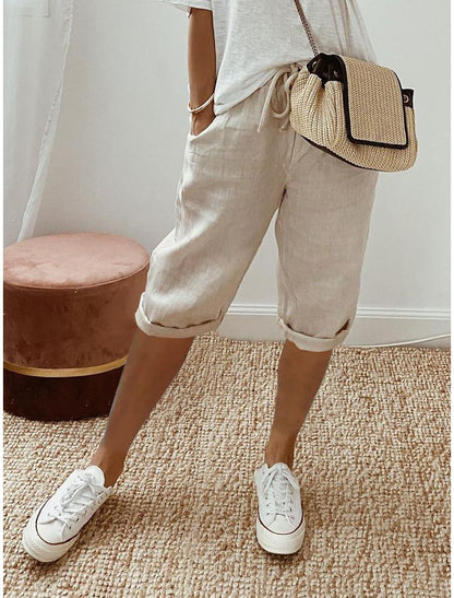 Le Confort et le Style Réunis : Votre Nouveau Pantalon Essentiel en Coton et Lin - VoltÉlan