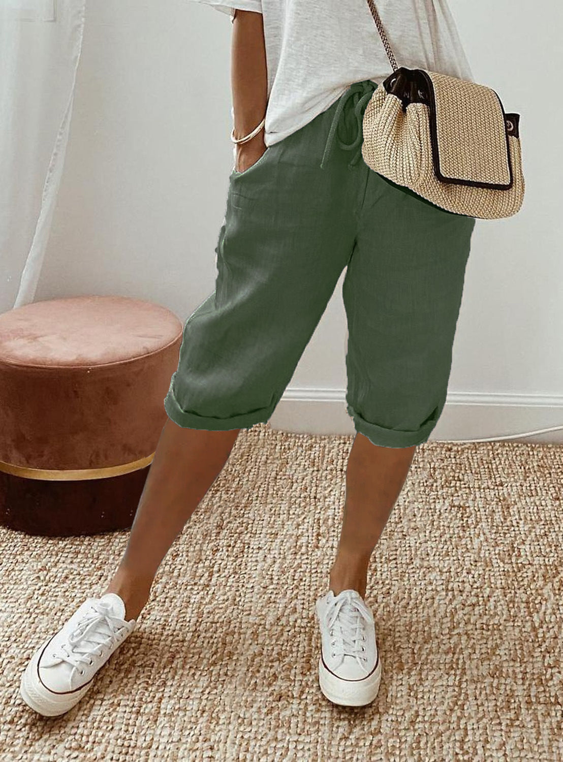 Le Confort et le Style Réunis : Votre Nouveau Pantalon Essentiel en Coton et Lin - VoltÉlan