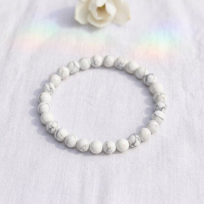 Bracelet en Howlite, photo 2
