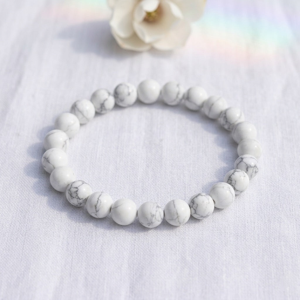 Bracelet en Howlite, photo 3