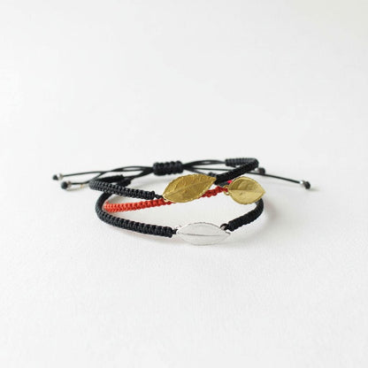 Bracelet feuille de rose, argent 925, photo 2