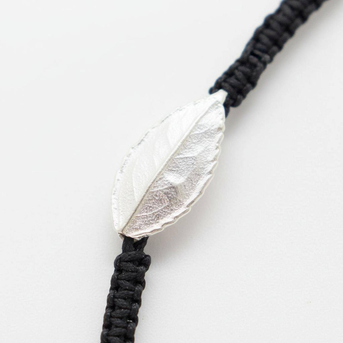 Bracelet feuille de rose, argent 925, photo 5