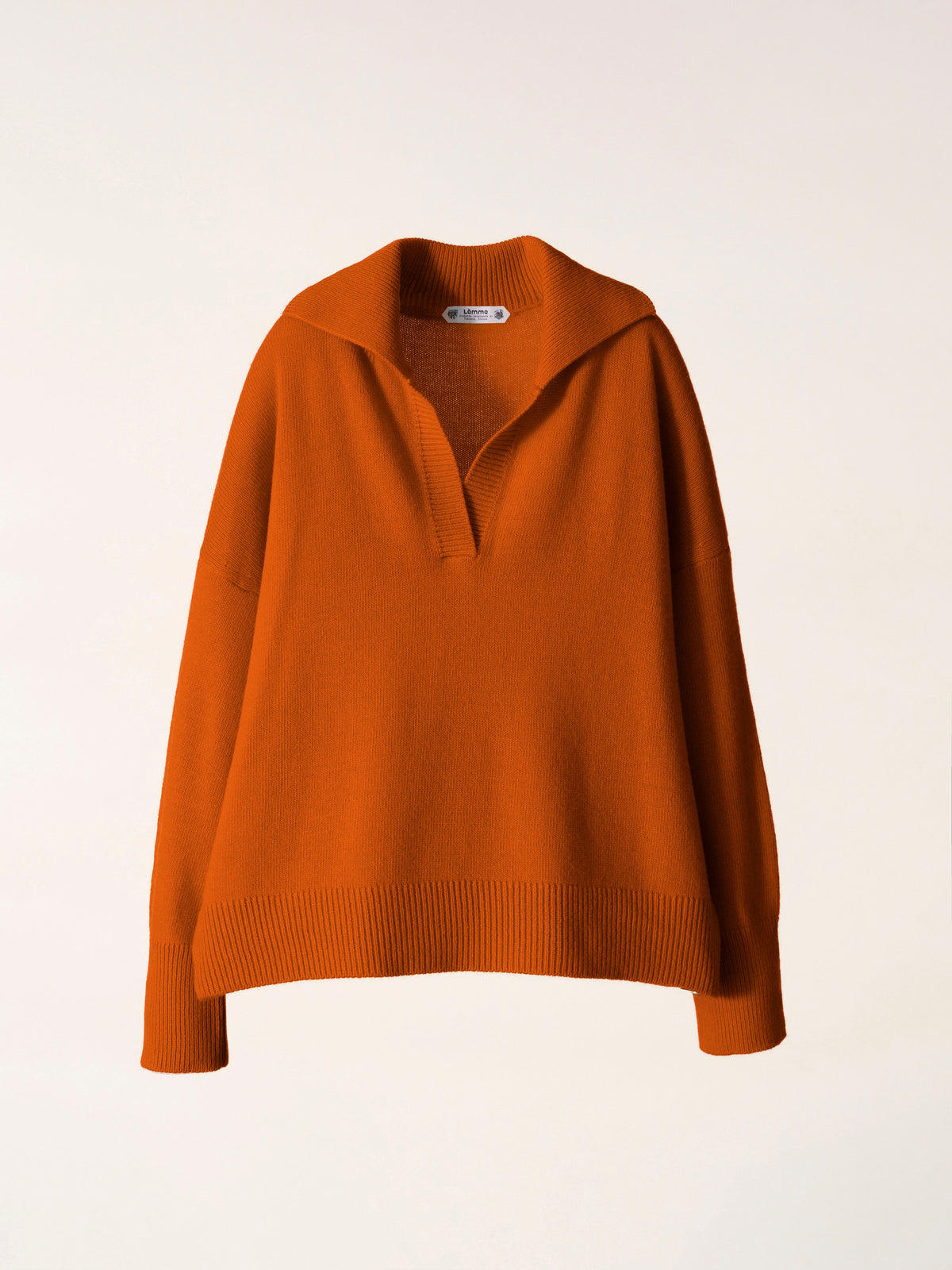 Pull maxi col polo, mélange cachemire, photo 13
